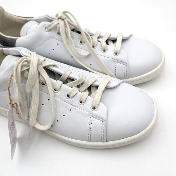 Adidas Stan Smith Lux Sneaker Shoes Men\'s Crystal White/Grey Size US7.5 EU40 2/3